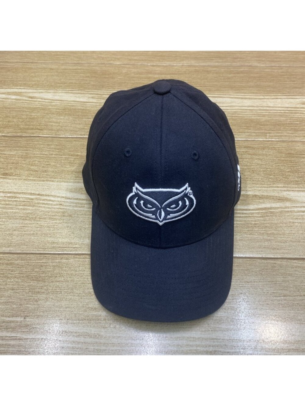 Florida Atlantic University Owls Baseball Cap FAU Hat Fitted Black Adidas S/M